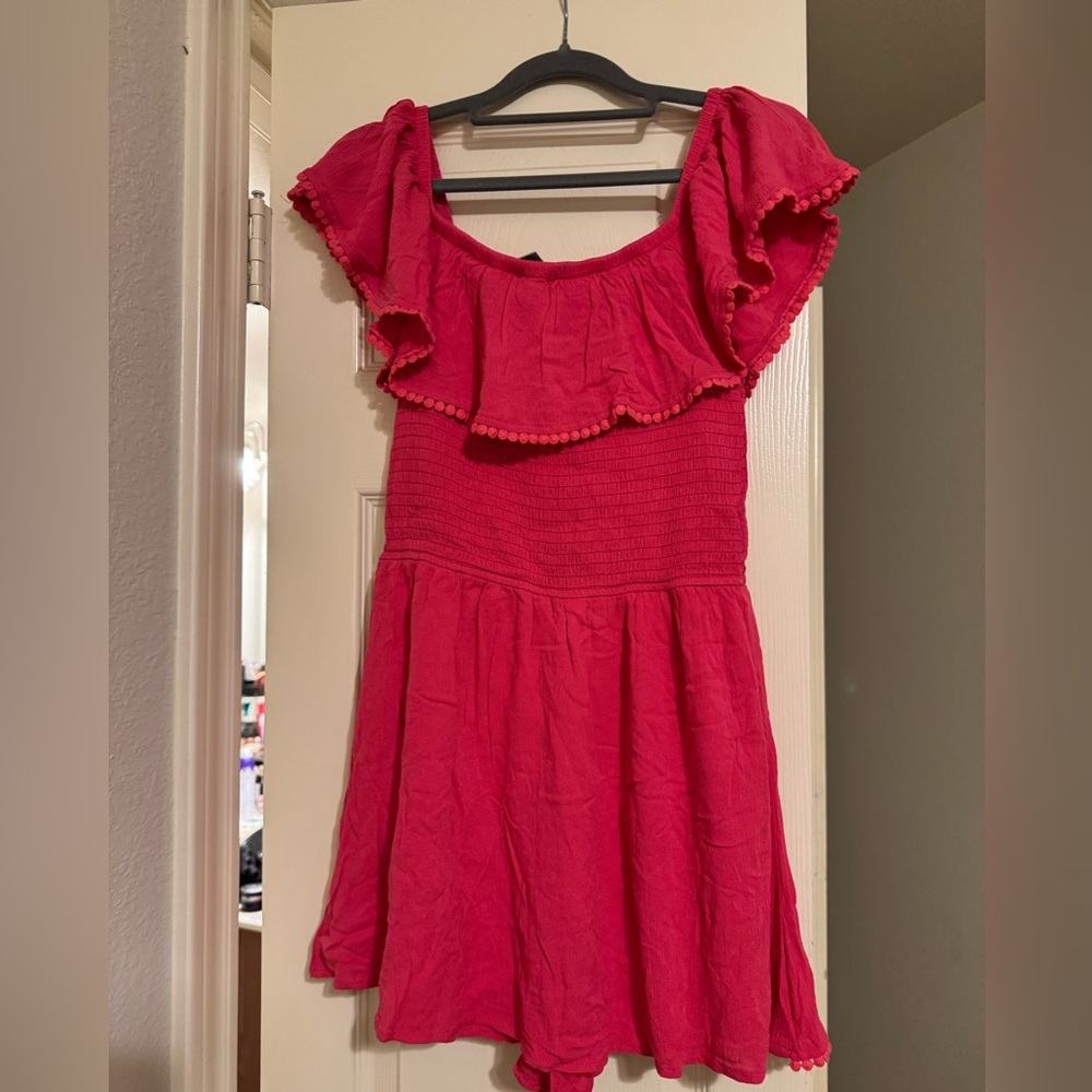 Pink romper NWT size medium